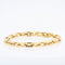 Bracelet Bracelet en or jaune maille forçat limée massive 58 Facettes 21-697