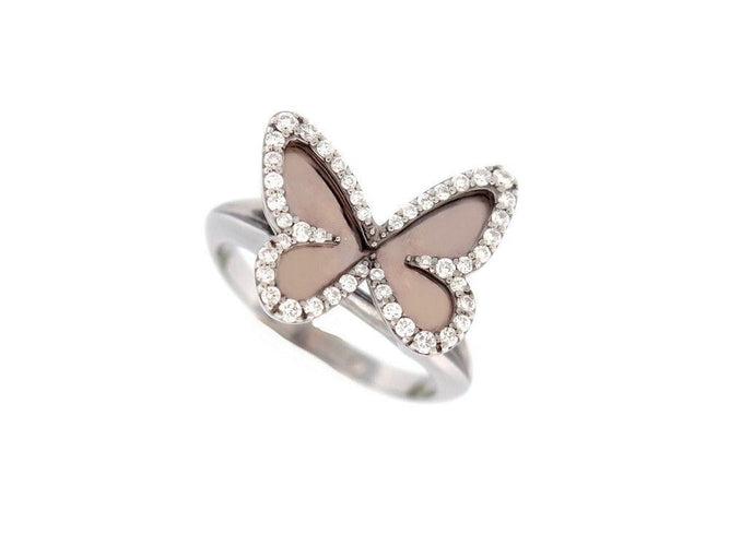 Bague 52 bague MESSIKA butterfly en or blanc 18k diamants 0.27 ct 58 Facettes 258413