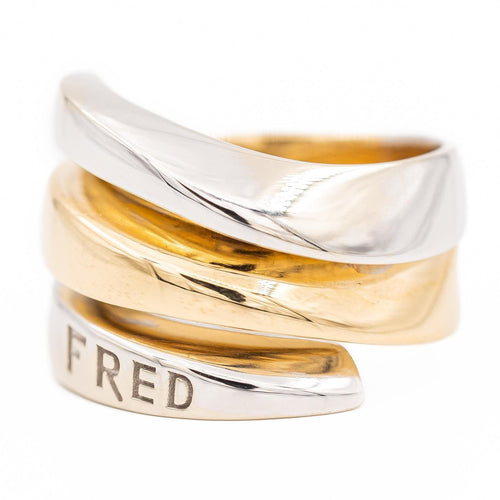 Bague 56 Fred Bague Or blanc 58 Facettes 2377053CN