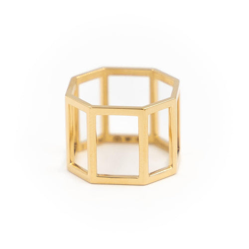 Bague 53 Bague Or jaune 58 Facettes 2141016CN