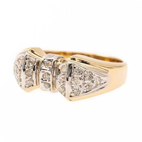 Bague 50.5 Bague Art déco Or jaune Diamant 58 Facettes 1969311CN