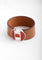 Bracelet Bracelet HERMES Manchette "2002" Cuir 58 Facettes 64426-60913
