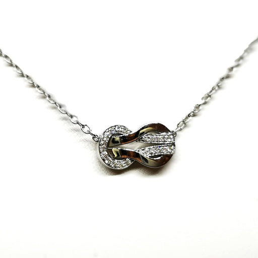 Collier Fred Collier Pendentif Chance infinie Or blanc Diamant 58 Facettes 1875651CN