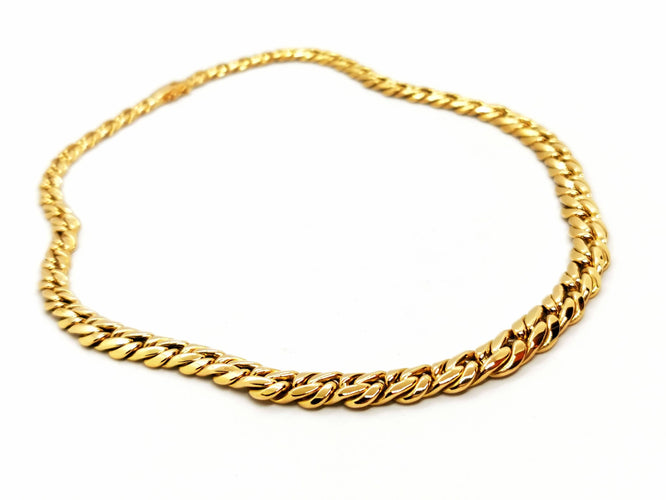 Collier Collier Maille haricot Or jaune 58 Facettes 1628831CN