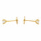 Boucles d'oreilles Boucles d'oreilles Puces Or jaune Diamant 58 Facettes 578473CD