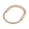 Bracelet Bracelet Tiffany & Co., "Tiffany Lock", or rose. 58 Facettes 32255