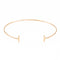 Bracelet Ginette NY Bracelet Jonc Gold Strip Bangle Or rose 58 Facettes 2484947CN