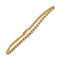 Bracelet Bracelet Cartier ligne en or jaune serti de diamants. 58 Facettes 31696