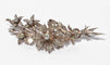 Broche Broche fleur trembleuse en diamant taille ancienne 58 Facettes