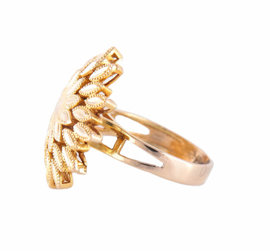 Bague BAGUE "JASMINE" OR CISELÉ 58 Facettes BO/220070 NSS