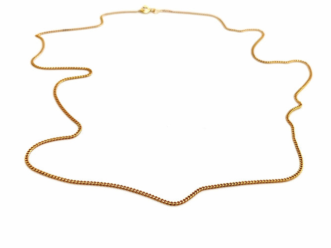 Collier Collier Maille gourmette Or jaune 58 Facettes 1161949CD