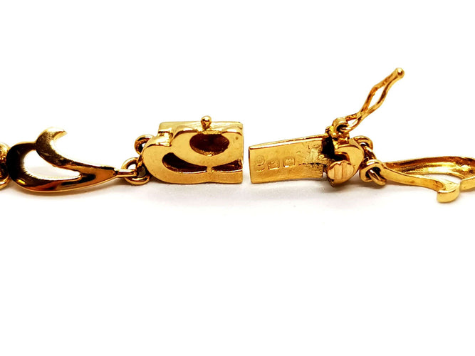 Collier Collier Or jaune Diamant 58 Facettes 1074976CN