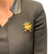 Broche Broche Chaumet en or jaune, diamants et turquoises. 58 Facettes 31240