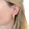 Boucles d'oreilles Boucles d'oreilles Cartier or jaune et acier. 58 Facettes 32904