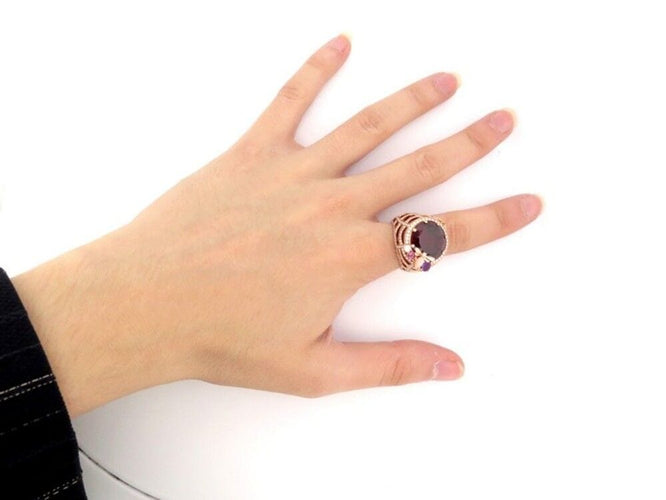 Bague 54 bague CHAUMET attrape moi si tu m'aimes gm grenat 58 Facettes 255742