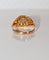 Bague 52 Bague Années 40 Godronnée et Ajourée 58 Facettes 495.1