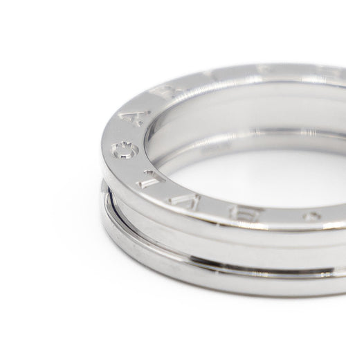 Bague 54 Bulgari Bague B.Zéro1 Or blanc 58 Facettes 1884033CN