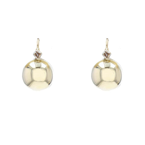 Boucles d'oreilles Boucles d'oreilles brisures or jaune diamants 58 Facettes 22-305B