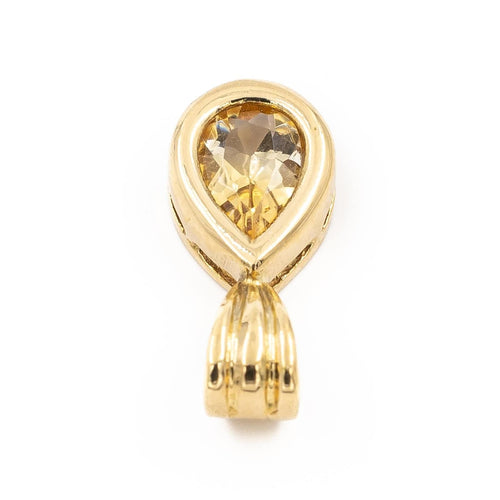 Pendentif Pendentif Or jaune Quatz citrine 58 Facettes 1984320CN