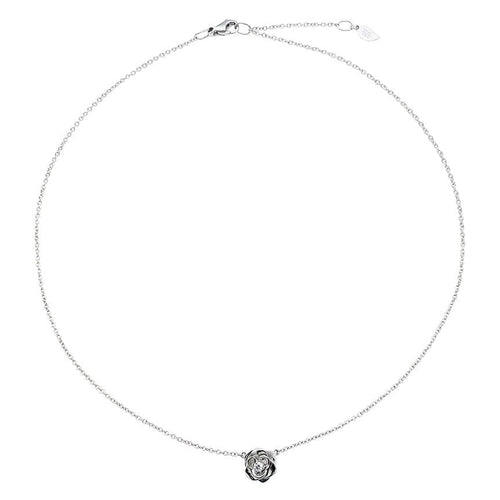 Collier Collier Piaget "Rose" en or blanc et diamant. 58 Facettes 31051