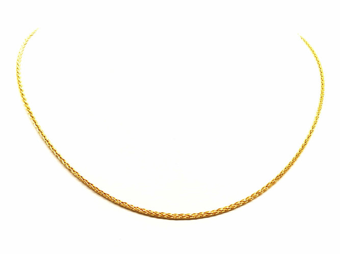 Collier Collier Maille palmier Or jaune 58 Facettes 1720315CN