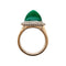 Bague 60 Bague Fred "Pain de sucre" en or rose et diamants, 7 pains de sucre. 58 Facettes 30796