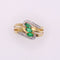 Bague Bague Emeraudes Diamants 58 Facettes