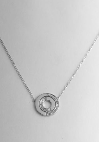 Collier Collier DINH VAN Seventies Or Blanc 750/1000 58 Facettes 64545-60994