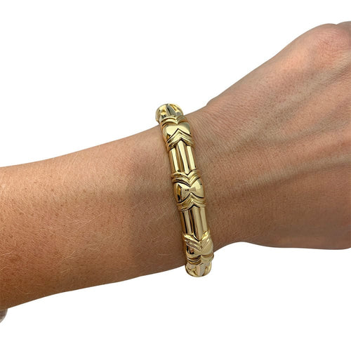 Bracelet Bracelet jonc Vintage en or jaune. 58 Facettes 31890