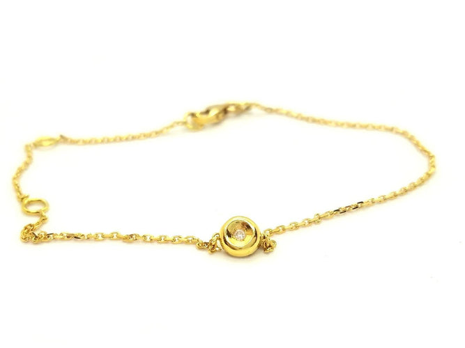 Bracelet Bracelet Or jaune Diamant 58 Facettes 578977RV