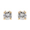 Boucles d'oreilles Boucles d'oreilles Puces Or jaune Diamant 58 Facettes 2656370CN