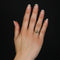 Bague 52 Bague toi et moi émeraude perle ancienne 58 Facettes 15-031