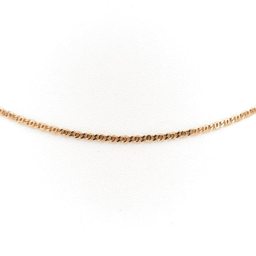 Collier Collier Maille gourmette  Or rose 58 Facettes 1696537CN