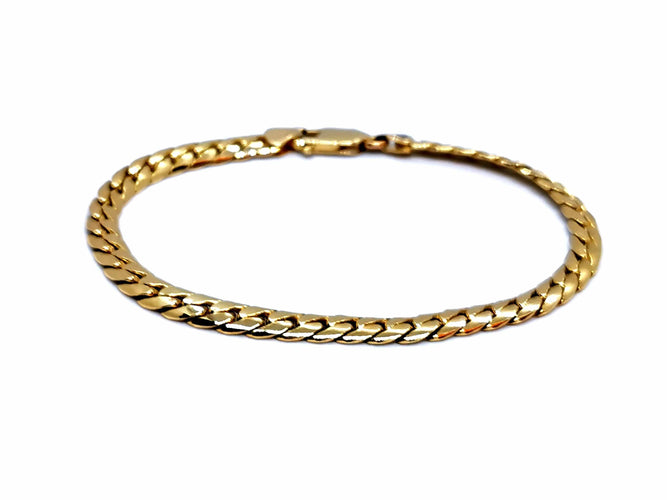 Bracelet Bracelet Maille anglaise Or jaune Diamant 58 Facettes 978893CN