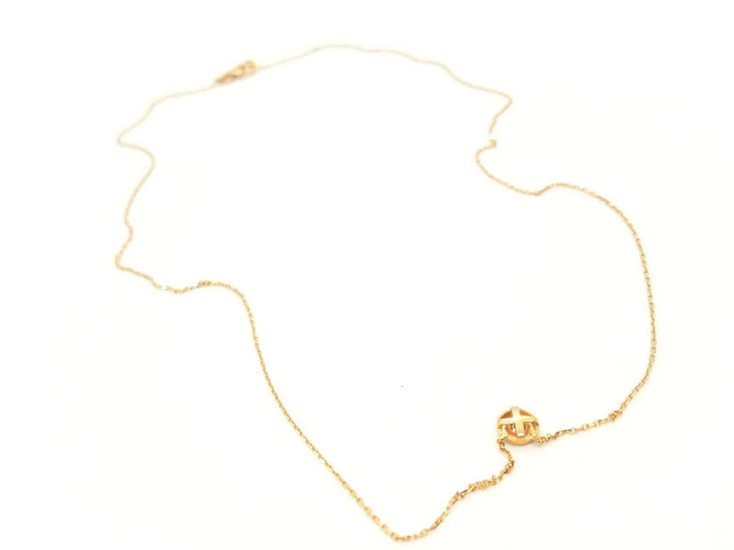 Collier Collier Or rose Diamant 58 Facettes 578950RV