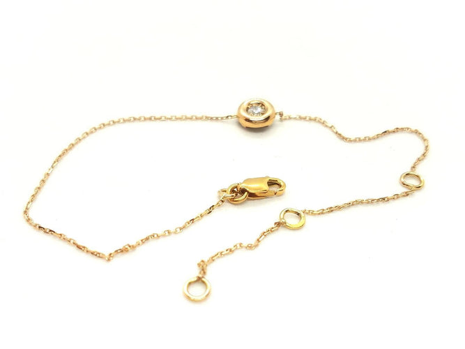 Bracelet Bracelet Or rose Diamant 58 Facettes 579306RV