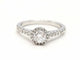 Bague 53 Bague Solitaire Or blanc Diamant 58 Facettes 578819RV