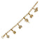 Bracelet Bracelet Cartier en or jaune, 6 breloques, diamants, émeraudes et rubis. 58 Facettes 30849/55