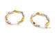 Boucles d'oreilles Boucles d'oreilles Créoles Or blanc 58 Facettes 06417CD