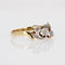 Bague 57 Bague ancienne diamants taillés en rose 58 Facettes CV102