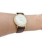 Montre Montre Jaeger en or rose, bracelet cuir. 58 Facettes 31457