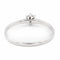 Bague 54 Bague Solitaire Or blanc Diamant 58 Facettes 2227350CN