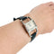 Montre Montre Jaeger Lecoultre,"Etrier", acier sur cuir. 58 Facettes 31600