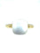 Bague 52 POMELLATO. Collection Nudo, bague or et topaze gelée 58 Facettes