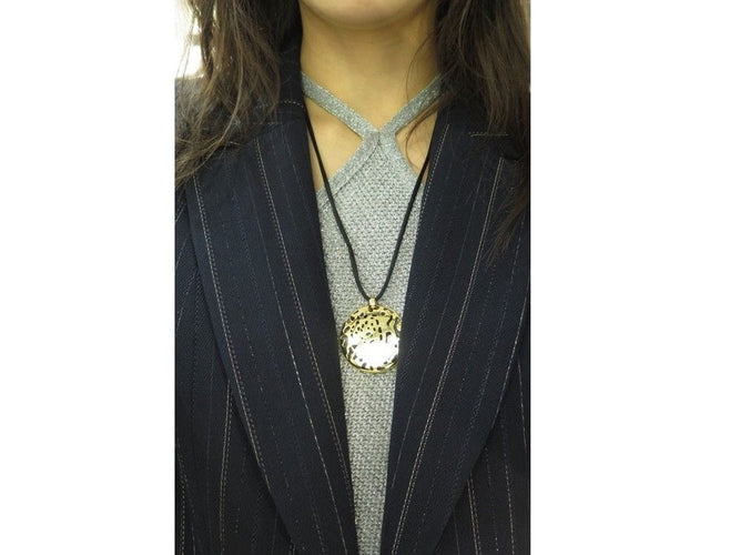Collier collier CARTIER sauvage tsavorite panthere ajouree 70cm or jaune 18k 58 Facettes 255758