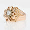 Bague 54 Bague dôme diamant vintage 58 Facettes 22-118