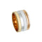 Bague 55 Bague Boucheron, "Quatre White Edition Large", trois ors, céramique blanche. 58 Facettes 30732