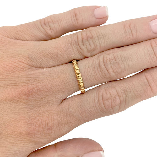 Bague 54 Bague Boucheron, "Clou de Paris", or jaune. 58 Facettes 31997