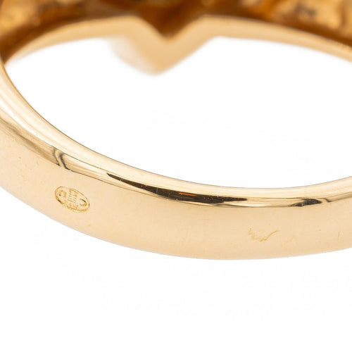 Bague 56.5 Bague or jaune diamant 58 Facettes 2505160CN