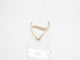 Bague 53 bague YVONNE LEON 5 bagues empilables viviane t52 a 54 or tsavorite 58 Facettes 247851